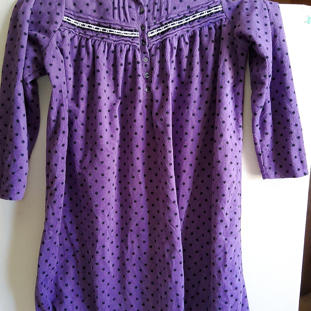 Warm Purple Nightgown